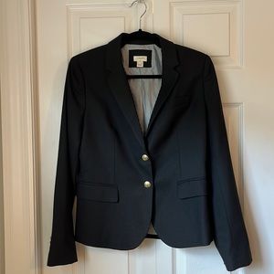 J Crew Wool Schoolboy Blazer